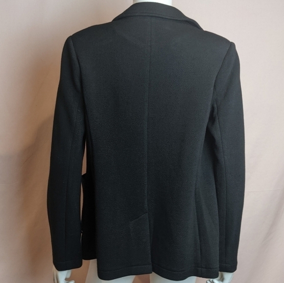Jaclyn Smith Black Single Button Blazer Jacket size Small - Picture 5 of 8